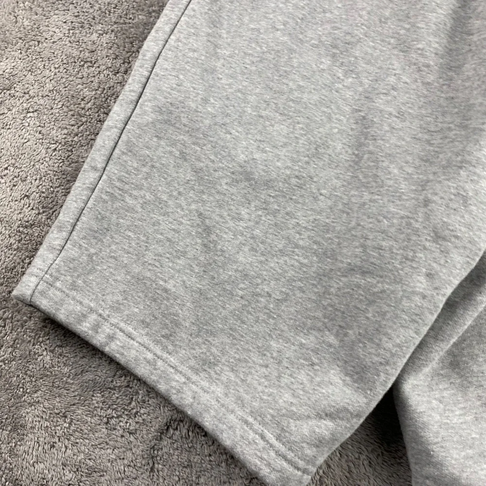 Adidas Originals Essential Trefoil Shorts Zip Pockets Mens Small Gray Fleece